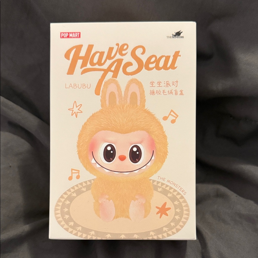 Pop Mart Have A Seat ‘Hehe’ Labubu … box never opened!